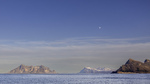 Månen over Sandhornøya
