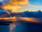 Golden sky
