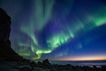 Nordlys over Uttakleiv