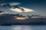 Nacreous clouds